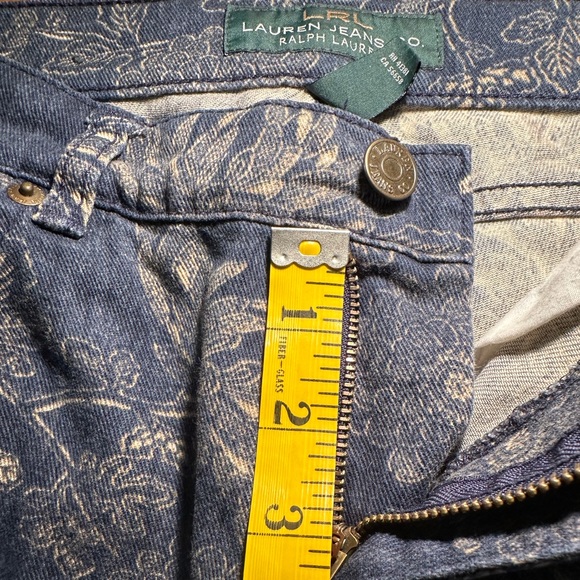 LRL Lauren Print Jeans ~ 4 - Picture 10 of 11